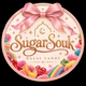 SugarSouk Halal Candy logo with pink bow and gold lettering